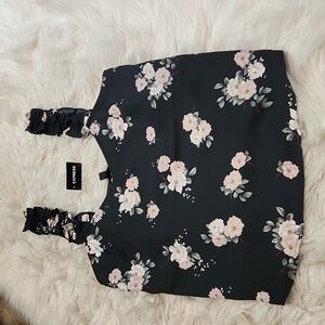NWT Express floral tank top- XS